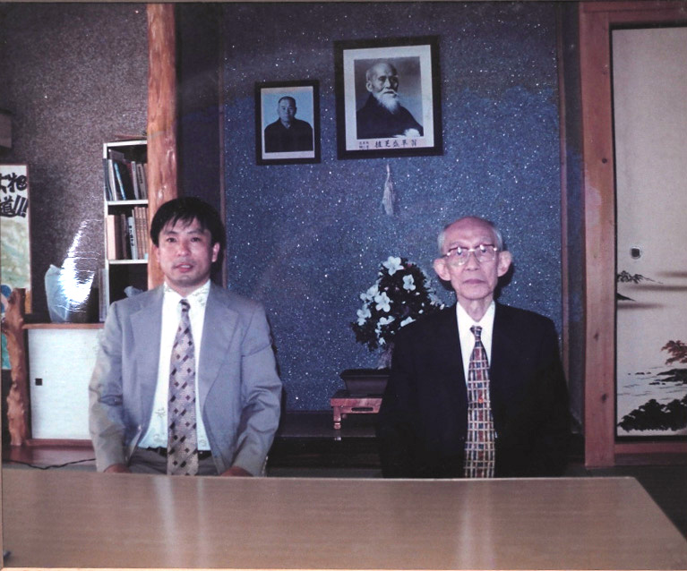 吉祥丸前道主と道場長